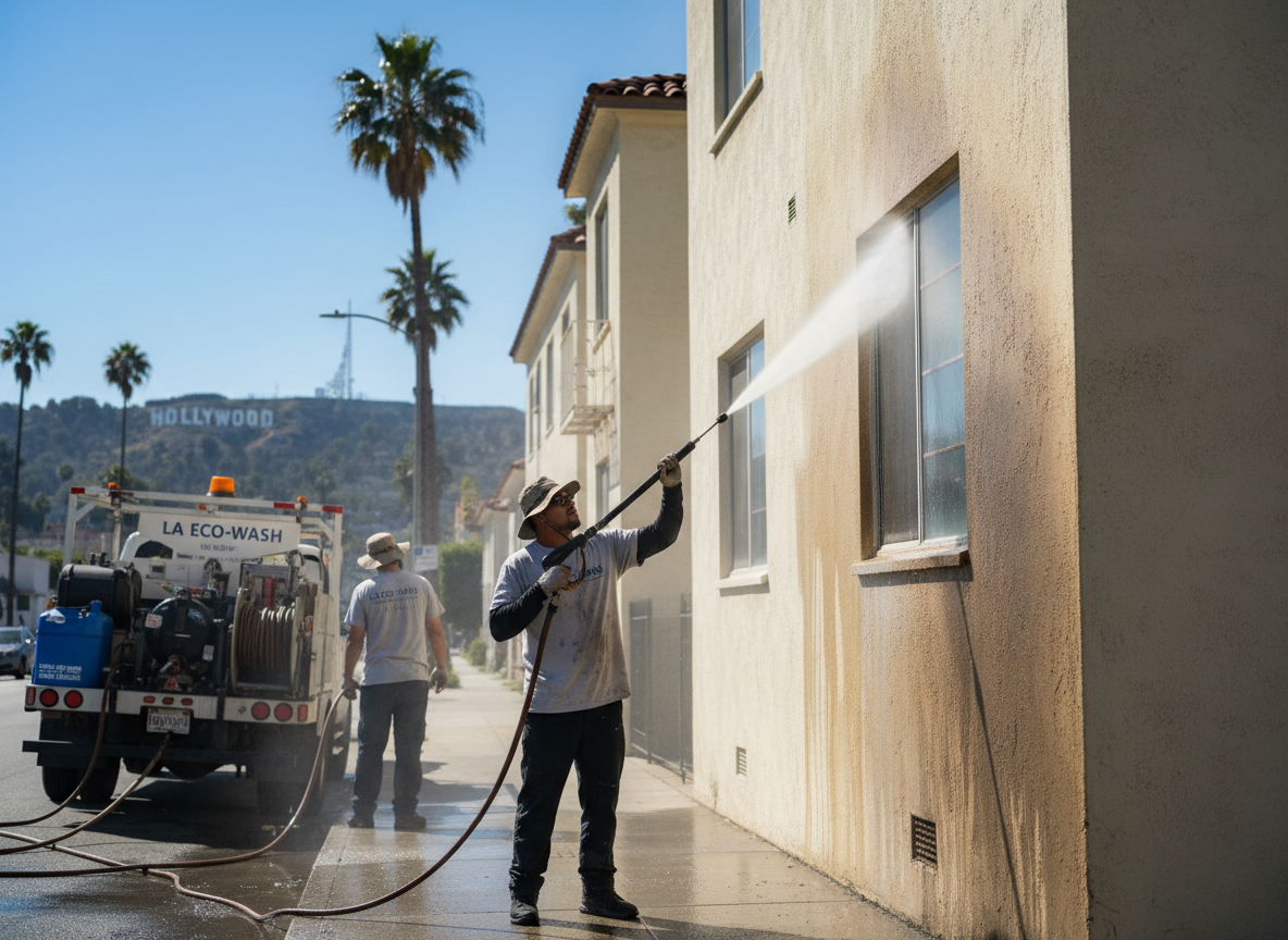 Pressure Washing work by Residential Pressure Washing in Los Angeles, California
