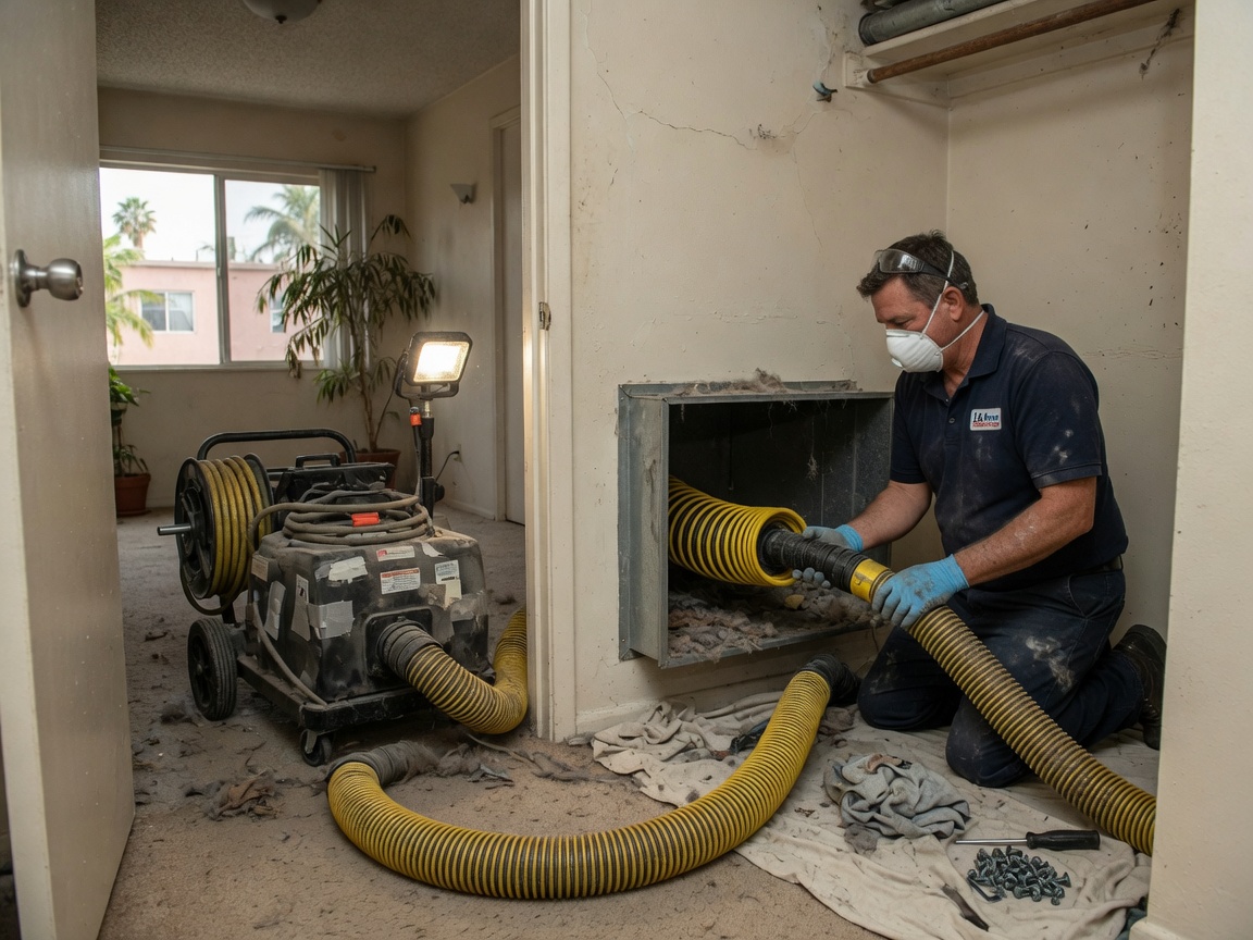 Air Duct Cleaning in Los Angeles